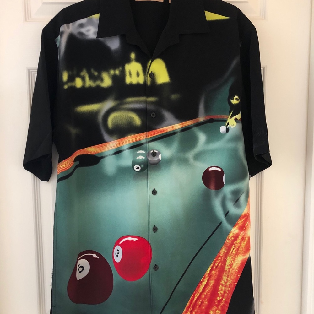 Men’s Pool Hall Casual Shirt